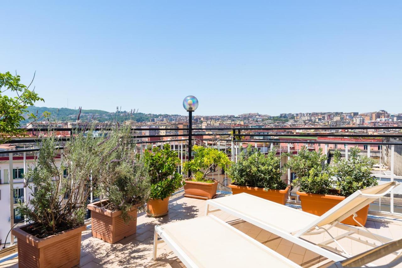 N'Attic A Vomero Penthouse Terrace By Napoliapartments Exterior foto